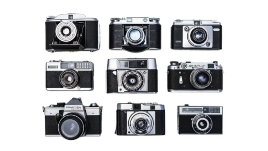 List 10 types of analog camera