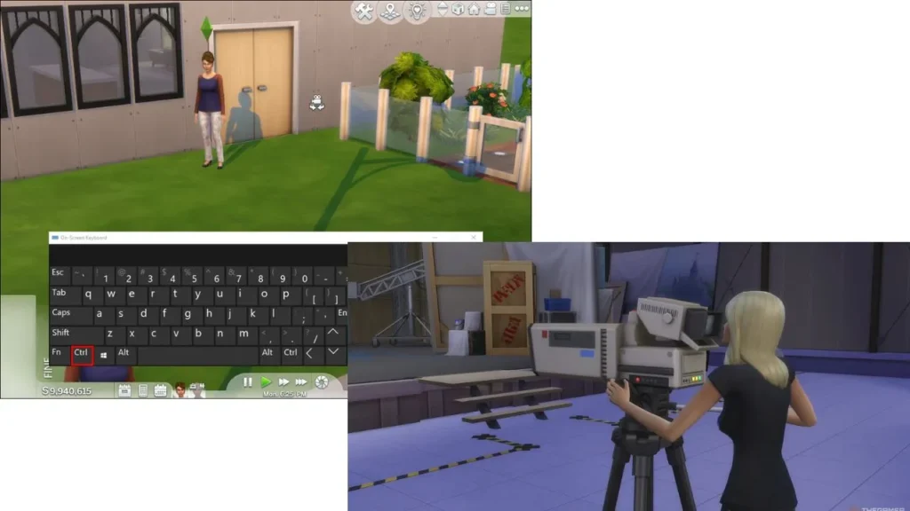 Different Camera Modes in Sims 4